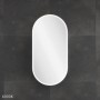 Curved Pill LED Mirror Cabinet 450 * 900